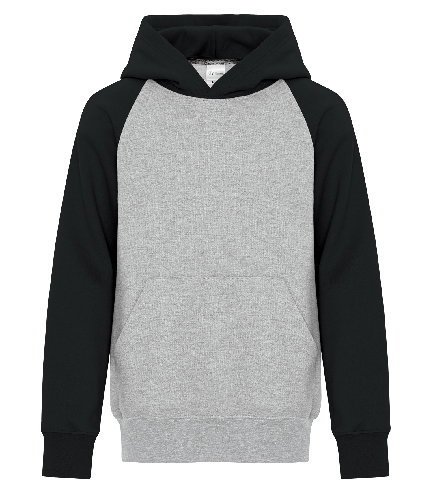 ATC EVERYDAY FLEECE TWO TONE HOODED YOUTH SWEATSHIRT