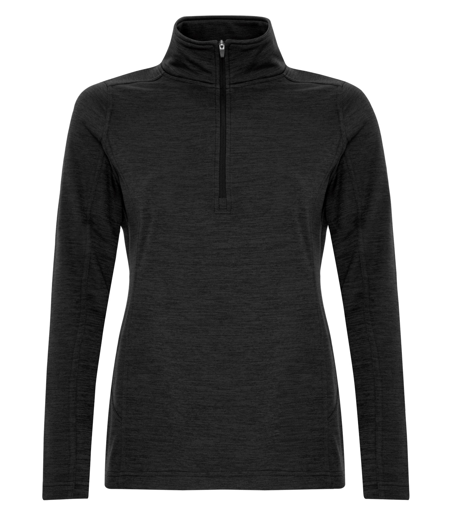 ATC DYNAMIC HEATHER FLEECE 1/2 ZIP LADIES' SWEATSHIRT